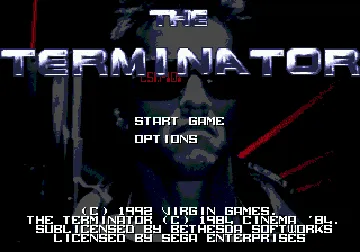 Terminator, The (Europe) screen shot title